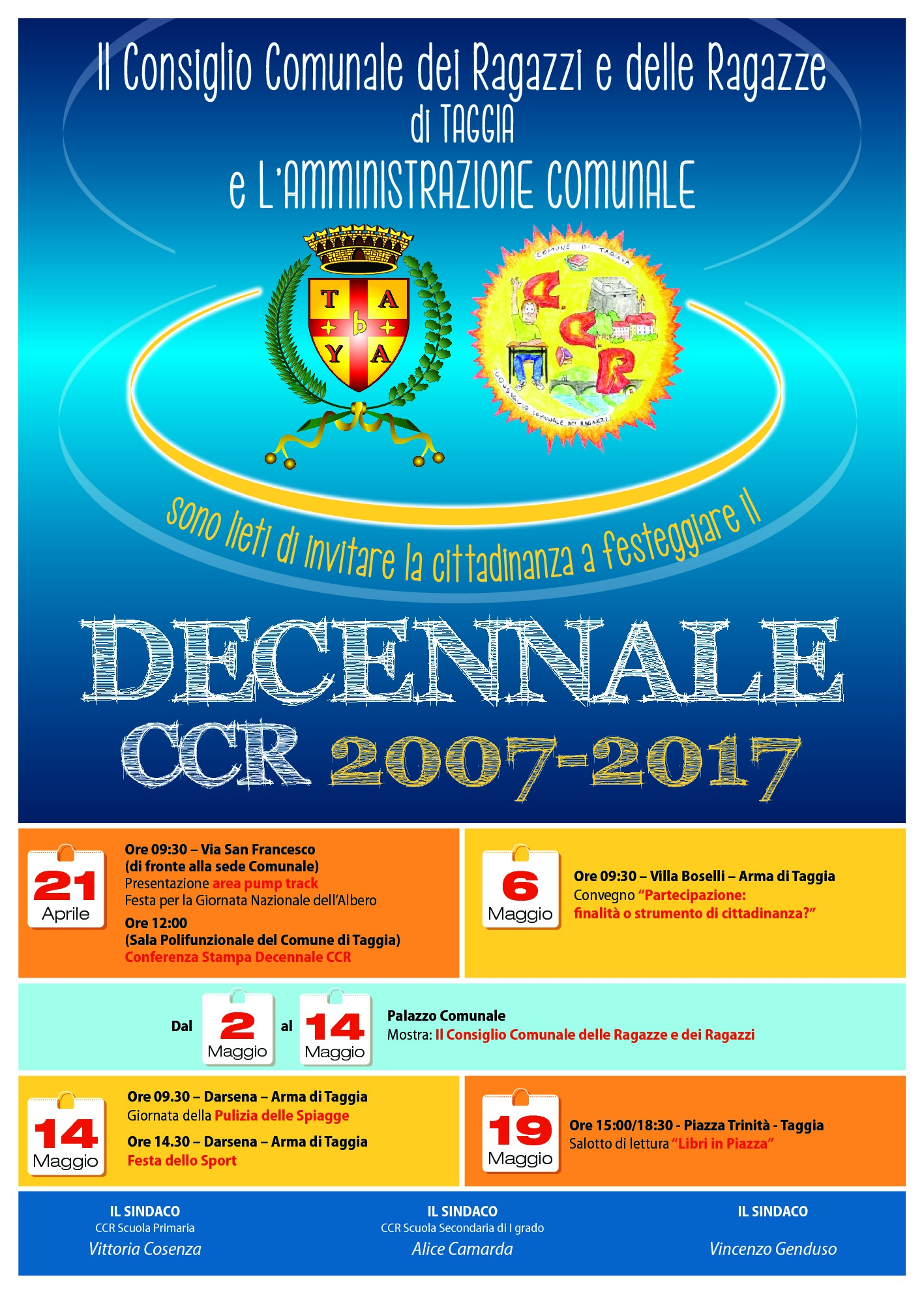 Locandina decennale CCR